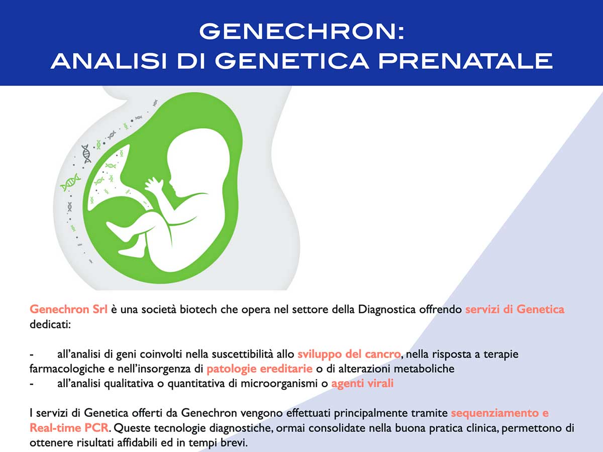 Genechron: servizi di genetica - analisi genetica prenatale