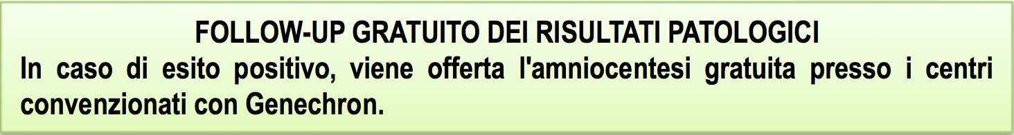 Test prenatale follow up Test prenatale follow up